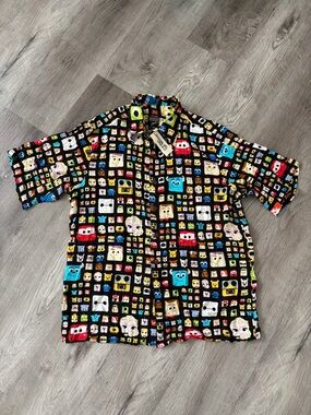 Disney Character Button-Up Shirt